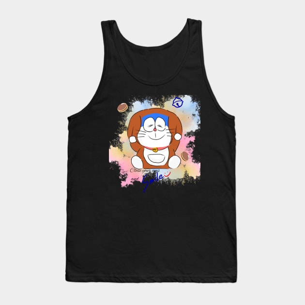 Doraemon Tank Top by Athira Hanipah